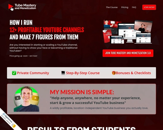 Tube Mastery and Monetization